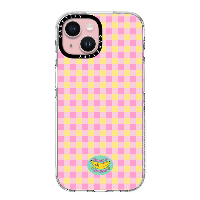 Banana Crush x CASETiFY iPhone 15 ケース クリア クリア ケース MagSafe対応 Picnic