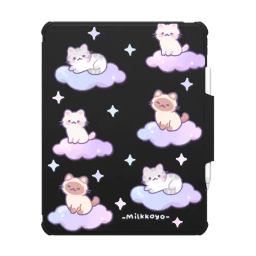 iPad Pro 13-inch (M4) - Cloud Kitties Ipad Case