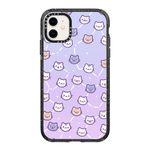 milkkoyo x CASETiFY iPhone 11 ケース Cat,Star ブラック インパクトケース Constellations Phone Case Back to School milkkoyo x CASETiFY iPhone 11 ケース Cat,Star ブラック インパクトケース Constellations Phone Case Back to School