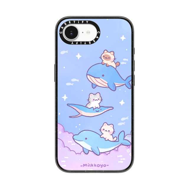 milkkoyo x CASETiFY iPhone 16e ケース Cat,Star ブラック インパクトケース MagSafe対応 Cloudy Seas Phone Case Back to School milkkoyo x CASETiFY iPhone 16e ケース Cat,Star ブラック インパクトケース MagSafe対応 Cloudy Seas Phone Case Back to School