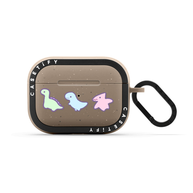 milkkoyo x CASETiFY AirPods Pro Animal,Cartoon Matte Taupe バウンス ケース Dinosaurs by Milkkoyo Mother's Day milkkoyo x CASETiFY AirPods Pro Animal,Cartoon Matte Taupe バウンス ケース Dinosaurs by Milkkoyo Mother's Day