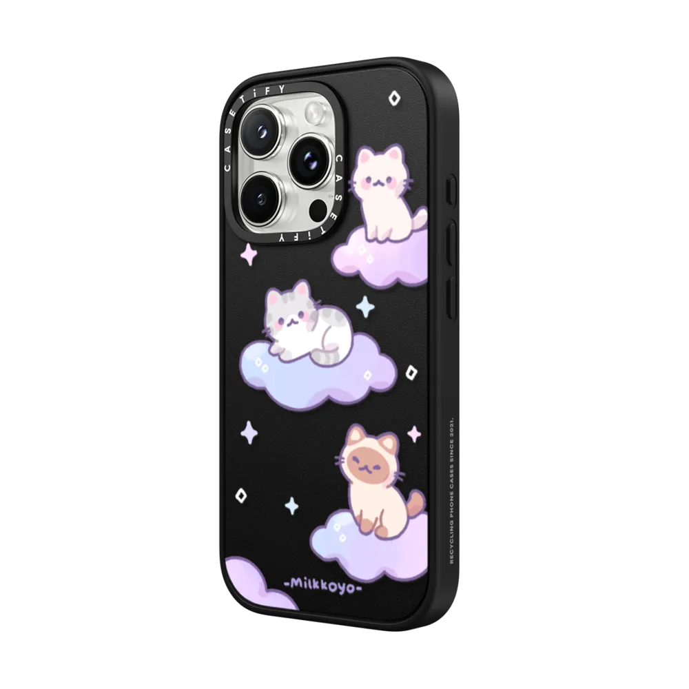 Impact iPhone 16 Pro Max Case MagSafe Compatible - Cloud Kitties Phone Case