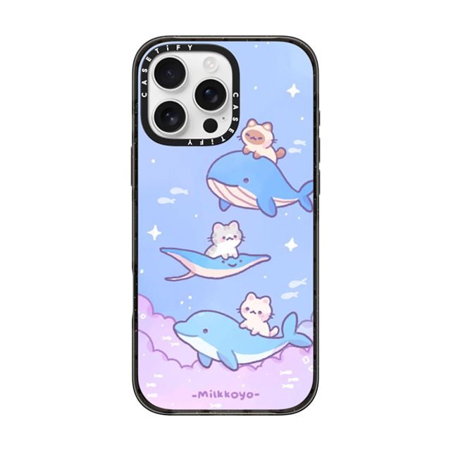 milkkoyo x CASETiFY iPhone 16 Pro Max ケース Cat,Star ブラック インパクトケース Cloudy Seas Phone Case Back to School milkkoyo x CASETiFY iPhone 16 Pro Max ケース Cat,Star ブラック インパクトケース Cloudy Seas Phone Case Back to School