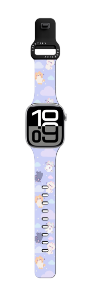 Apple Watch Series 10 (46mm) - Falling cats by Milkkoyo