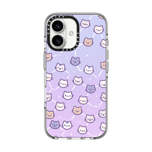 milkkoyo x CASETiFY iPhone 16 ケース Cat,Star クリア クリア ケース MagSafe対応 Constellations Phone Case Back to School milkkoyo x CASETiFY iPhone 16 ケース Cat,Star クリア クリア ケース MagSafe対応 Constellations Phone Case Back to School