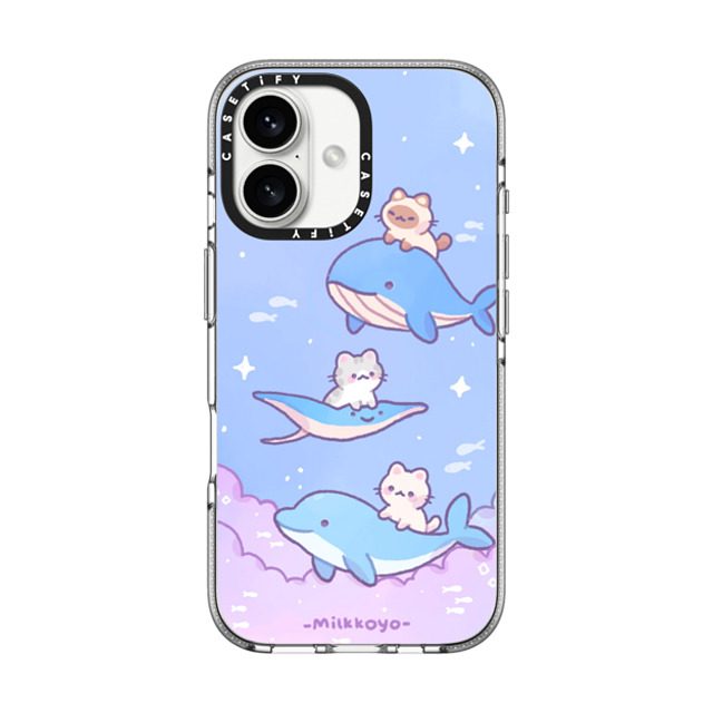 milkkoyo x CASETiFY iPhone 16 ケース Cat,Star クリア クリア ケース MagSafe対応 Cloudy Seas Phone Case Back to School milkkoyo x CASETiFY iPhone 16 ケース Cat,Star クリア クリア ケース MagSafe対応 Cloudy Seas Phone Case Back to School