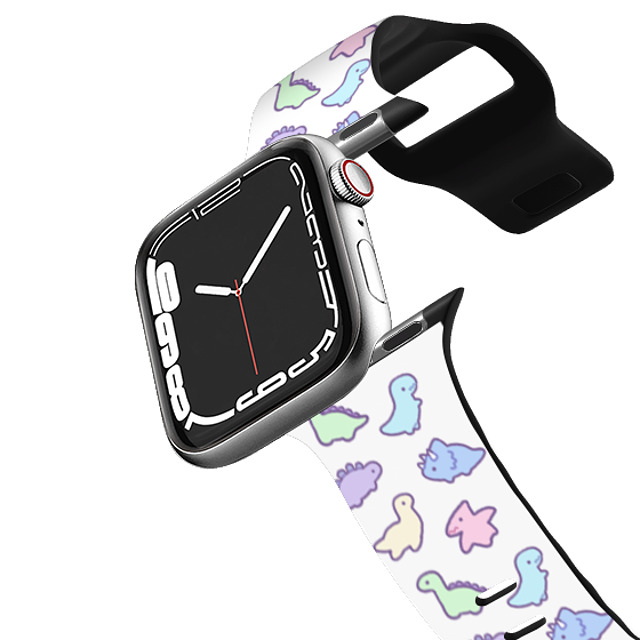 milkkoyo x CASETiFY Apple Watch Band Series 7-9 (41mm) ブラック インパクト バンド Dinosaurs by Milkkoyo