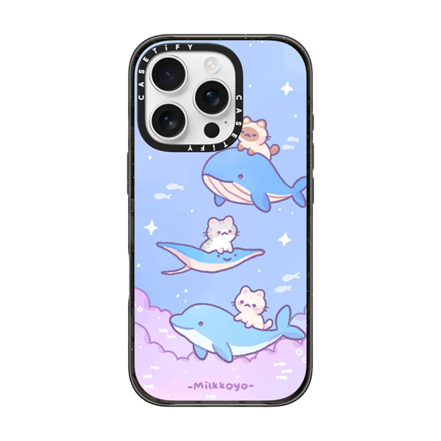 milkkoyo x CASETiFY iPhone 16 Pro ケース Cat,Star ブラック インパクトケース Cloudy Seas Phone Case Back to School milkkoyo x CASETiFY iPhone 16 Pro ケース Cat,Star ブラック インパクトケース Cloudy Seas Phone Case Back to School