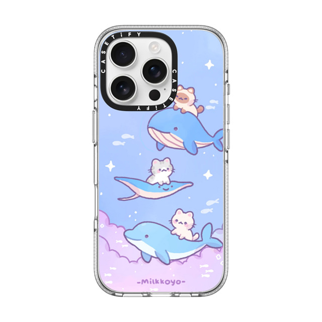 milkkoyo x CASETiFY iPhone 16 Pro ケース Cat,Star クリア クリア ケース MagSafe対応 Cloudy Seas Phone Case Back to School milkkoyo x CASETiFY iPhone 16 Pro ケース Cat,Star クリア クリア ケース MagSafe対応 Cloudy Seas Phone Case Back to School