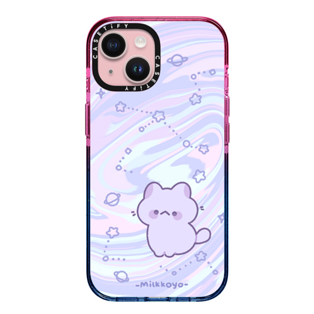 milkkoyo x CASETiFY iPhone 15 ケース Animal,Cartoon Cotton Candy インパクトケース Space Kitty by Milkkoyo Father's Day milkkoyo x CASETiFY iPhone 15 ケース Animal,Cartoon Cotton Candy インパクトケース Space Kitty by Milkkoyo Father's Day