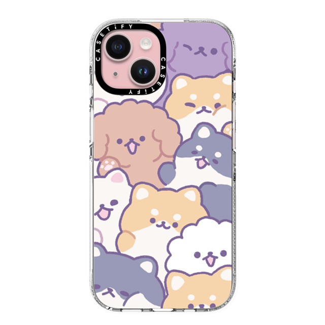 milkkoyo x CASETiFY iPhone 15 Case Animal,Cartoon クリア クリア ケース MagSafe対応 Dogs! by Milkkoyo Back to School milkkoyo x CASETiFY iPhone 15 Case Animal,Cartoon クリア クリア ケース MagSafe対応 Dogs! by Milkkoyo Back to School