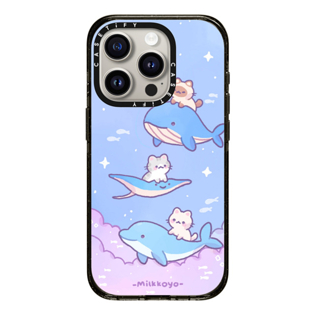 milkkoyo x CASETiFY iPhone 15 Pro ケース Cat,Star ブラック インパクトケース MagSafe対応 Cloudy Seas Phone Case Back to School milkkoyo x CASETiFY iPhone 15 Pro ケース Cat,Star ブラック インパクトケース MagSafe対応 Cloudy Seas Phone Case Back to School