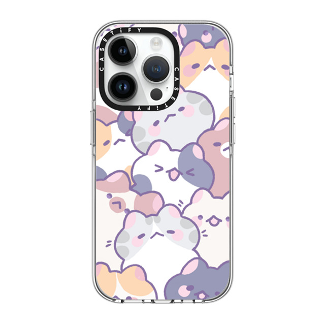 milkkoyo x CASETiFY iPhone 14 Pro Case Clear Clear Case MagSafe Compatible Cats! by Milkkoyo milkkoyo x CASETiFY iPhone 14 Pro Case Clear Clear Case MagSafe Compatible Cats! by Milkkoyo