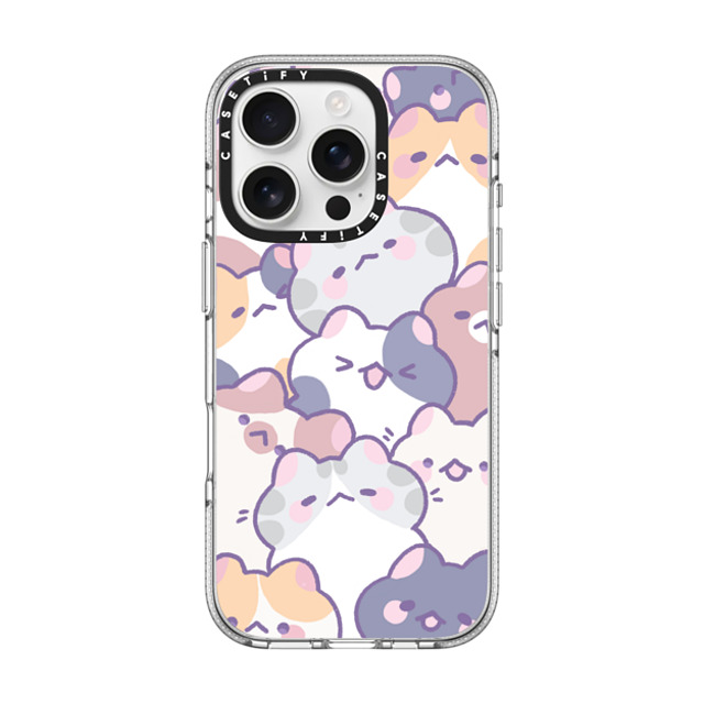 milkkoyo x CASETiFY iPhone 16 Pro ケース クリア クリア ケース MagSafe対応 Cats! by Milkkoyo