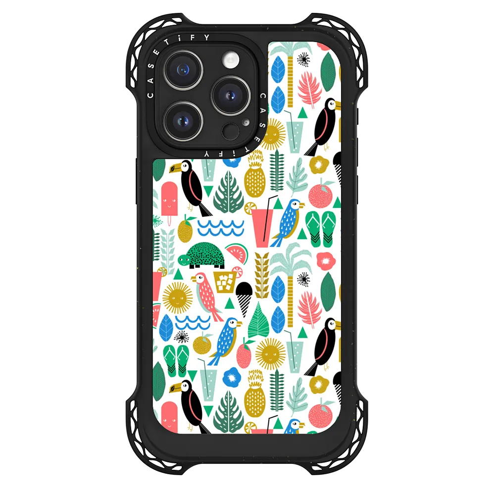 Tropical summer vacation cell phone case accessory island CASETiFY