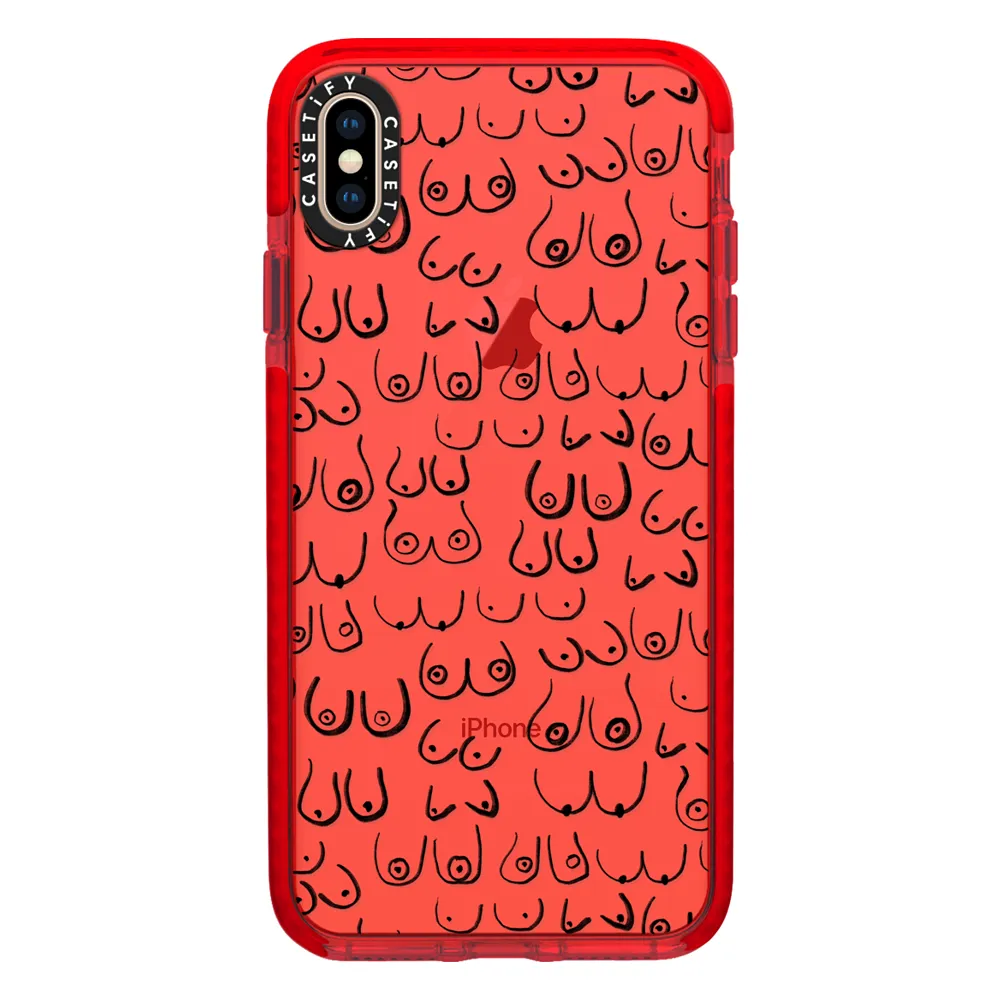 Boobs - phone case, iphone case, feminist, feminine, boobies, – CASETiFY