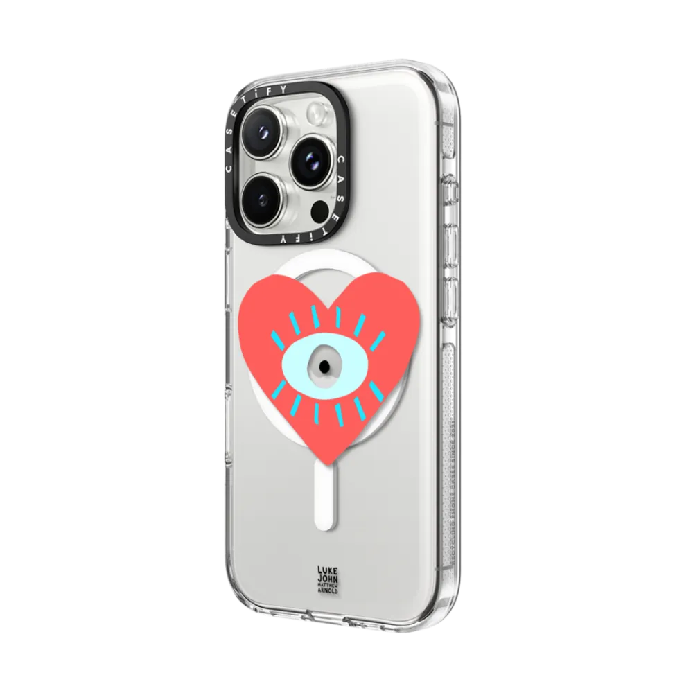 Impact Ring Stand iPhone 16 Pro Max Case MagSafe Compatible - Be Good / See Good by LJMA