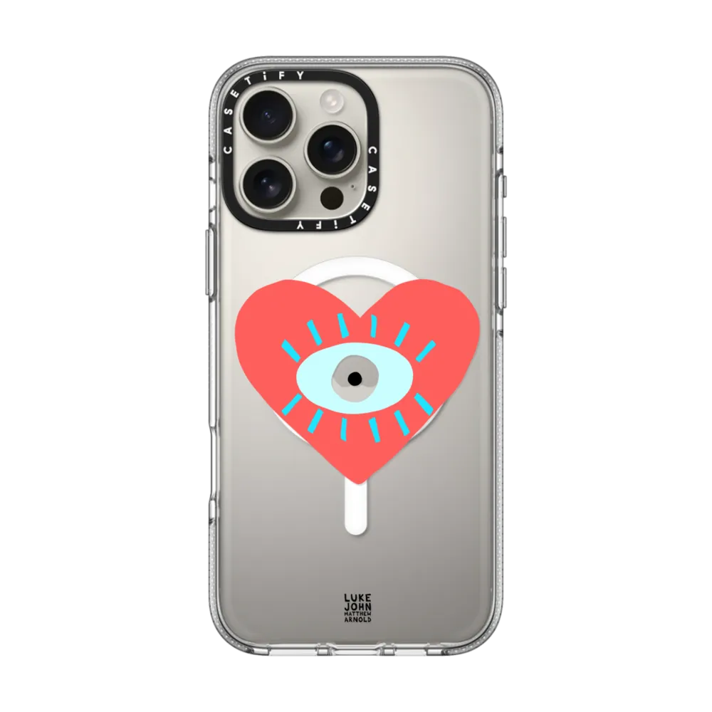 Impact Ring Stand iPhone 16 Pro Max Case MagSafe Compatible - Be Good / See Good by LJMA