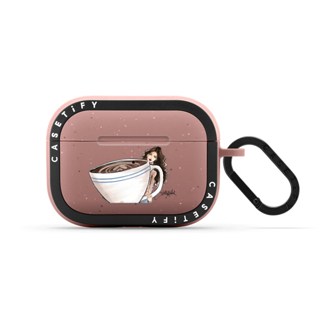 Holly Nichols x CASETiFY AirPods Pro Food,Portraiture Matte Dusty Rose バウンス ケース Coffee Girl AirPod Pro Mother's Day Holly Nichols x CASETiFY AirPods Pro Food,Portraiture Matte Dusty Rose バウンス ケース Coffee Girl AirPod Pro Mother's Day