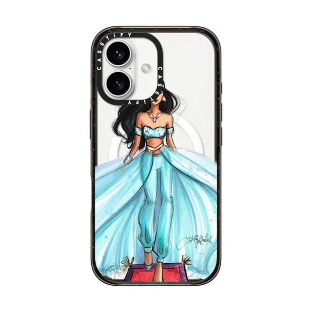 Holly Nichols x CASETiFY iPhone 16 Case Black Impact Case MagSafe Compatible Magic Carpet Ride Fashion Illustration Case Father's Day Holly Nichols x CASETiFY iPhone 16 Case Black Impact Case MagSafe Compatible Magic Carpet Ride Fashion Illustration Case Father's Day