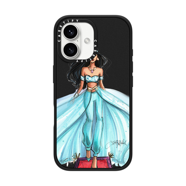 Holly Nichols x CASETiFY iPhone 16 Case Matte Black Impact Case MagSafe Compatible Magic Carpet Ride Fashion Illustration Case Father's Day Holly Nichols x CASETiFY iPhone 16 Case Matte Black Impact Case MagSafe Compatible Magic Carpet Ride Fashion Illustration Case Father's Day