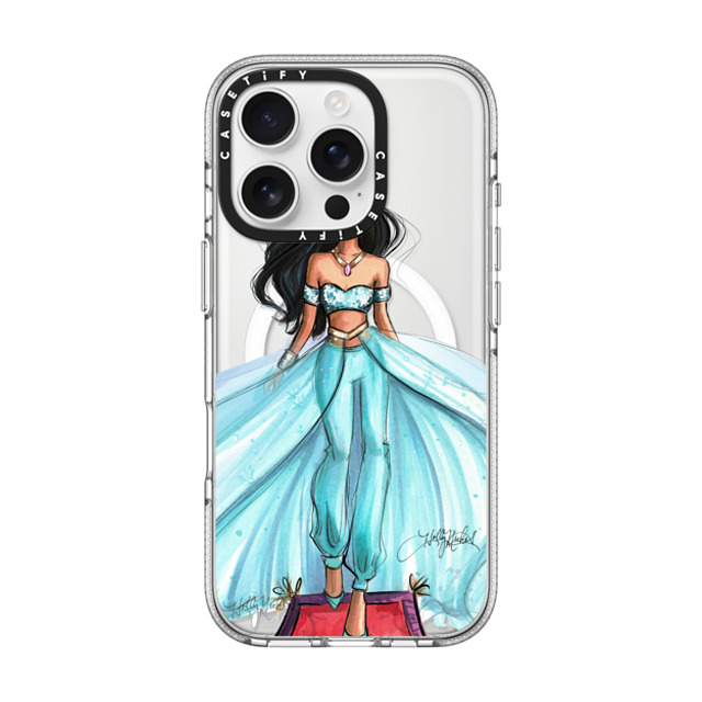Holly Nichols x CASETiFY iPhone 16 Pro Case Clear Clear Case MagSafe Compatible Magic Carpet Ride Fashion Illustration Case Mother's Day Holly Nichols x CASETiFY iPhone 16 Pro Case Clear Clear Case MagSafe Compatible Magic Carpet Ride Fashion Illustration Case Mother's Day