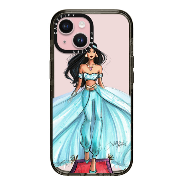 Holly Nichols x CASETiFY iPhone 15 Case Black インパクトケース Magic Carpet Ride Fashion Illustration Case Mother's Day Holly Nichols x CASETiFY iPhone 15 Case Black インパクトケース Magic Carpet Ride Fashion Illustration Case Mother's Day