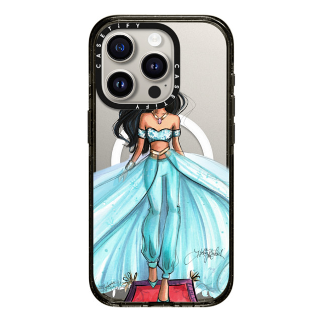 Holly Nichols x CASETiFY iPhone 15 Pro Case Black Impact Case MagSafe Compatible Magic Carpet Ride Fashion Illustration Case Mother's Day Holly Nichols x CASETiFY iPhone 15 Pro Case Black Impact Case MagSafe Compatible Magic Carpet Ride Fashion Illustration Case Mother's Day