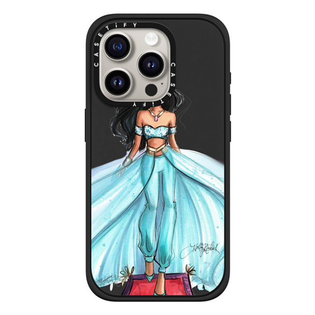 Holly Nichols x CASETiFY iPhone 15 Pro Case マットブラック Impact Case MagSafe Compatible Magic Carpet Ride Fashion Illustration Case Mother's Day Holly Nichols x CASETiFY iPhone 15 Pro Case マットブラック Impact Case MagSafe Compatible Magic Carpet Ride Fashion Illustration Case Mother's Day
