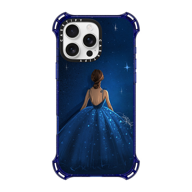 Holly Nichols x CASETiFY iPhone 16 Pro Max Case コバルトブルー バウンスケース Celestial Girl (Fashion Illustration Case) Holly Nichols x CASETiFY iPhone 16 Pro Max Case コバルトブルー バウンスケース Celestial Girl (Fashion Illustration Case)
