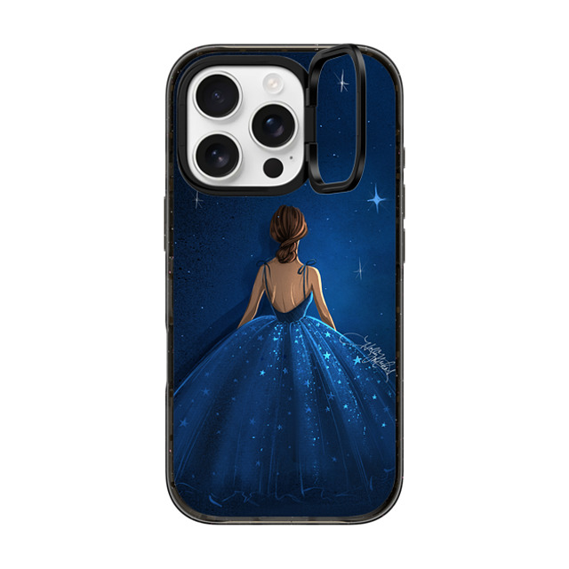 Holly Nichols x CASETiFY iPhone 16 Pro Case Star,Portraiture Black インパクトリングスタンドケース MagSafe対応 Celestial Girl (Fashion Illustration Case) Father's Day Holly Nichols x CASETiFY iPhone 16 Pro Case Star,Portraiture Black インパクトリングスタンドケース MagSafe対応 Celestial Girl (Fashion Illustration Case) Father's Day
