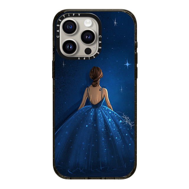 Holly Nichols x CASETiFY iPhone 15 Pro Max ケース Star,Portraiture ブラック インパクトケース MagSafe対応 Celestial Girl (Fashion Illustration Case) Back to School Holly Nichols x CASETiFY iPhone 15 Pro Max ケース Star,Portraiture ブラック インパクトケース MagSafe対応 Celestial Girl (Fashion Illustration Case) Back to School