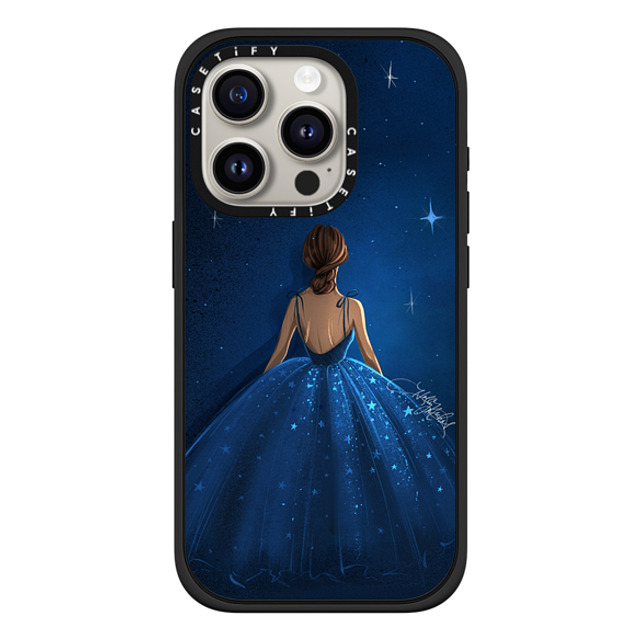 Holly Nichols x CASETiFY iPhone 15 Pro Case Star,Portraiture Matte Black Impact Case MagSafe Compatible Celestial Girl (Fashion Illustration Case) Father's Day Holly Nichols x CASETiFY iPhone 15 Pro Case Star,Portraiture Matte Black Impact Case MagSafe Compatible Celestial Girl (Fashion Illustration Case) Father's Day