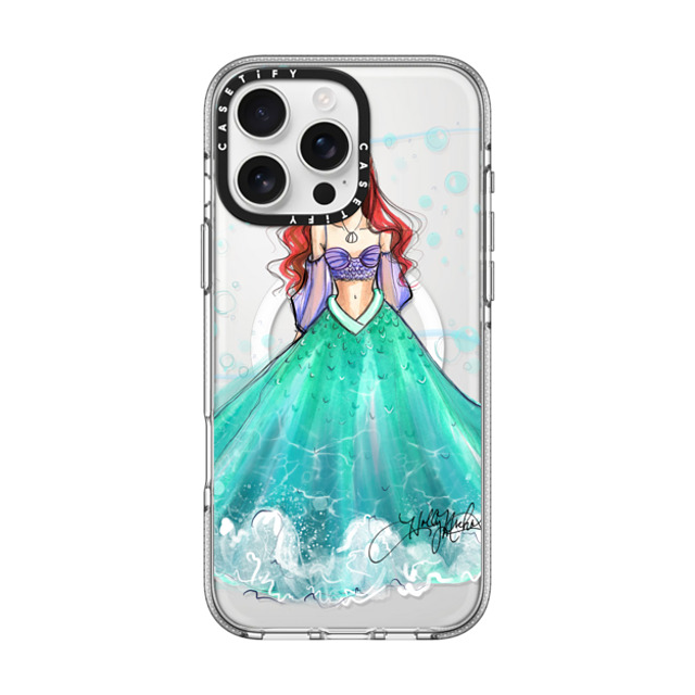 Holly Nichols x CASETiFY iPhone 16 Pro Max ケース Portraiture クリア クリア ケース MagSafe対応 Under the Sea (Princess-Inspired Phone Case) Back to School Holly Nichols x CASETiFY iPhone 16 Pro Max ケース Portraiture クリア クリア ケース MagSafe対応 Under the Sea (Princess-Inspired Phone Case) Back to School