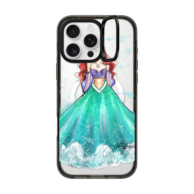 Holly Nichols x CASETiFY iPhone 16 Pro Max ケース Portraiture ブラック インパクトリングスタンドケース MagSafe対応 Under the Sea (Princess-Inspired Phone Case) Back to School Holly Nichols x CASETiFY iPhone 16 Pro Max ケース Portraiture ブラック インパクトリングスタンドケース MagSafe対応 Under the Sea (Princess-Inspired Phone Case) Back to School