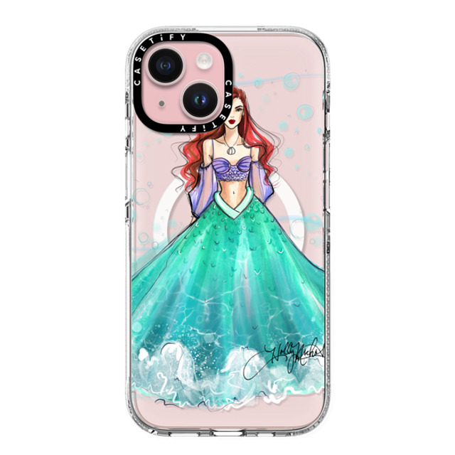 Holly Nichols x CASETiFY iPhone 15 Case Portraiture クリア クリア ケース MagSafe対応 Under the Sea (Princess-Inspired Phone Case) Back to School Holly Nichols x CASETiFY iPhone 15 Case Portraiture クリア クリア ケース MagSafe対応 Under the Sea (Princess-Inspired Phone Case) Back to School