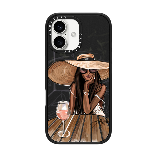 Holly Nichols x CASETiFY iPhone 16 Case Portraiture Matte Black Impact Case MagSafe Compatible Rose Dreamer (Deep Skintone) Summer Wine Girl Father's Day Holly Nichols x CASETiFY iPhone 16 Case Portraiture Matte Black Impact Case MagSafe Compatible Rose Dreamer (Deep Skintone) Summer Wine Girl Father's Day