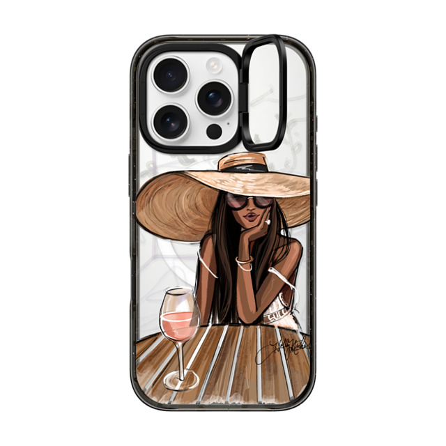 Holly Nichols x CASETiFY iPhone 16 Pro Case Portraiture Black インパクトリングスタンドケース MagSafe対応 Rose Dreamer (Deep Skintone) Summer Wine Girl Father's Day Holly Nichols x CASETiFY iPhone 16 Pro Case Portraiture Black インパクトリングスタンドケース MagSafe対応 Rose Dreamer (Deep Skintone) Summer Wine Girl Father's Day