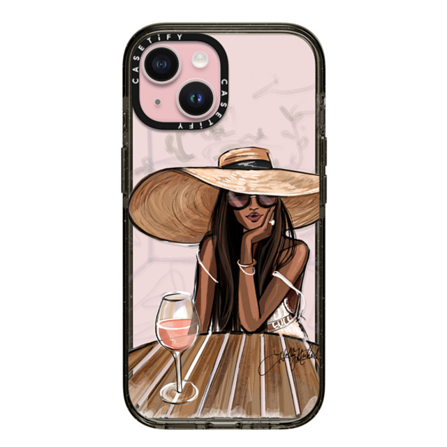 Holly Nichols x CASETiFY iPhone 15 Case Portraiture Black Impact Case Rose Dreamer (Deep Skintone) Summer Wine Girl Father's Day Holly Nichols x CASETiFY iPhone 15 Case Portraiture Black Impact Case Rose Dreamer (Deep Skintone) Summer Wine Girl Father's Day