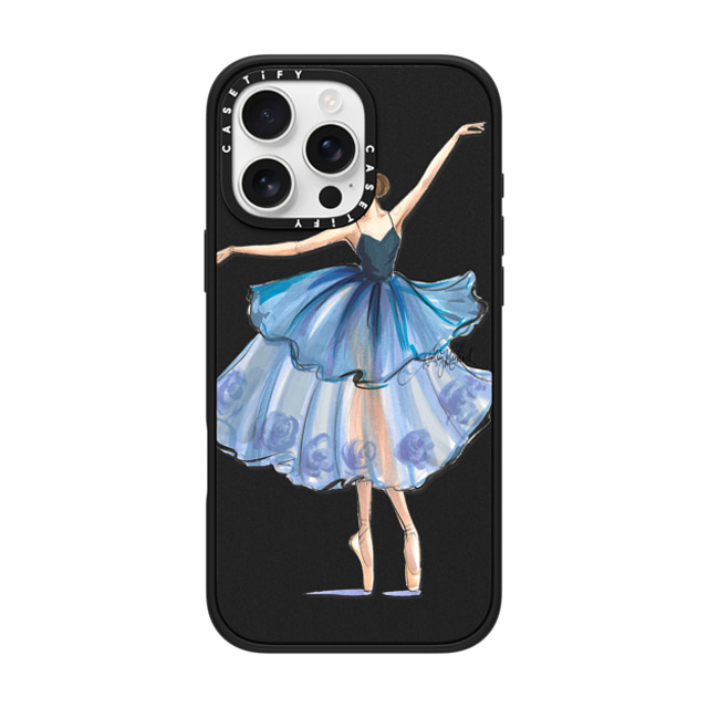 Holly Nichols x CASETiFY iPhone 16 Pro Max Case マットブラック Impact Case MagSafe Compatible Rise (Ballerina Fashion Illustration Transparent Phone Case) Mother's Day Holly Nichols x CASETiFY iPhone 16 Pro Max Case マットブラック Impact Case MagSafe Compatible Rise (Ballerina Fashion Illustration Transparent Phone Case) Mother's Day