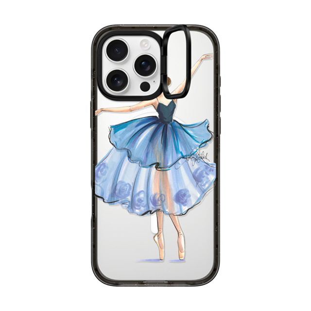 Holly Nichols x CASETiFY iPhone 16 Pro Max Case Black インパクトリングスタンドケース MagSafe対応 Rise (Ballerina Fashion Illustration Transparent Phone Case) Mother's Day Holly Nichols x CASETiFY iPhone 16 Pro Max Case Black インパクトリングスタンドケース MagSafe対応 Rise (Ballerina Fashion Illustration Transparent Phone Case) Mother's Day