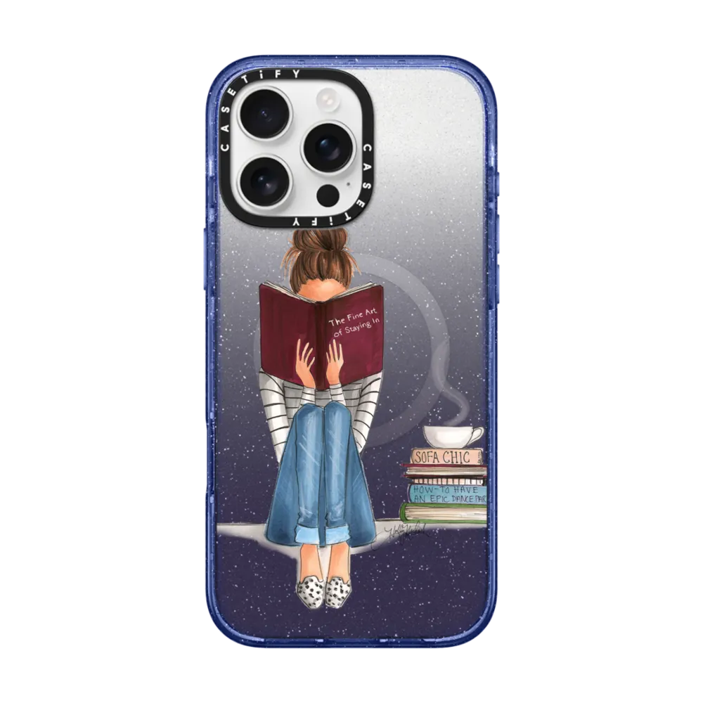 맥세이프 호환 임팩트 케이스 - Girl Reading a Book (The Fine Art of Staying In)