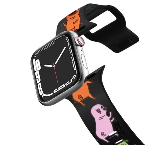 Apple Watch Series 7-9 (45mm) - Pug Dance