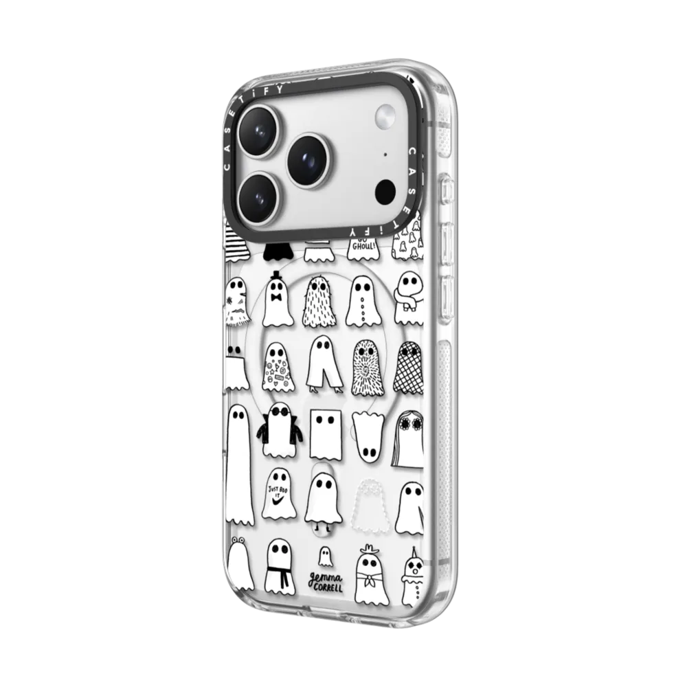 Impact Clear iPhone 17 Pro Max Case MagSafe Compatible - Ghost Fashions