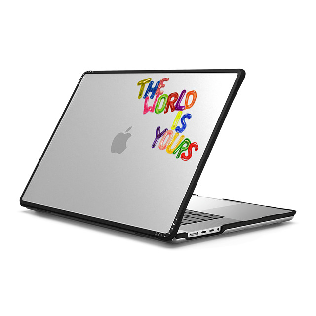 Sue Tsai x CASETiFY MacBook Pro 16-inch (M1 - M4) Quote,Typography ブラック インパクト ケース THE WORLD IS YOURS MACBOOK CASE BY SUE TSAI Father's Day Sue Tsai x CASETiFY MacBook Pro 16-inch (M1 - M4) Quote,Typography ブラック インパクト ケース THE WORLD IS YOURS MACBOOK CASE BY SUE TSAI Father's Day
