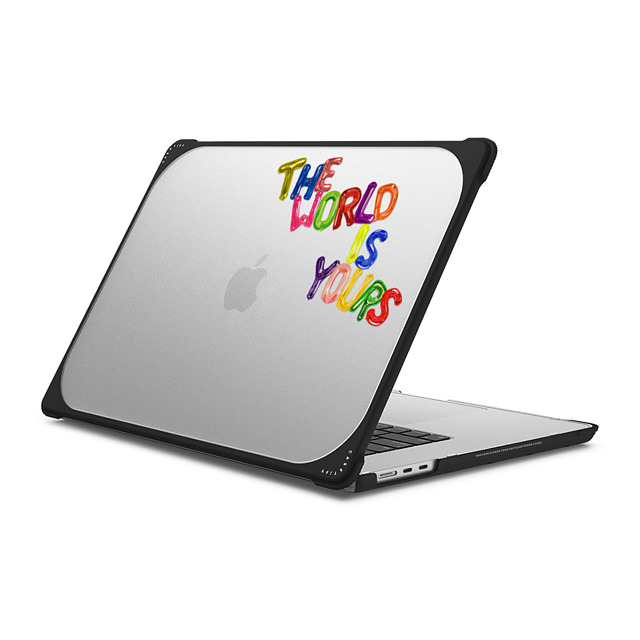 Sue Tsai x CASETiFY MacBook Air 15-inch (M2 - M4) Quote,Typography ブラック バウンス ケース THE WORLD IS YOURS MACBOOK CASE BY SUE TSAI Back to School Sue Tsai x CASETiFY MacBook Air 15-inch (M2 - M4) Quote,Typography ブラック バウンス ケース THE WORLD IS YOURS MACBOOK CASE BY SUE TSAI Back to School