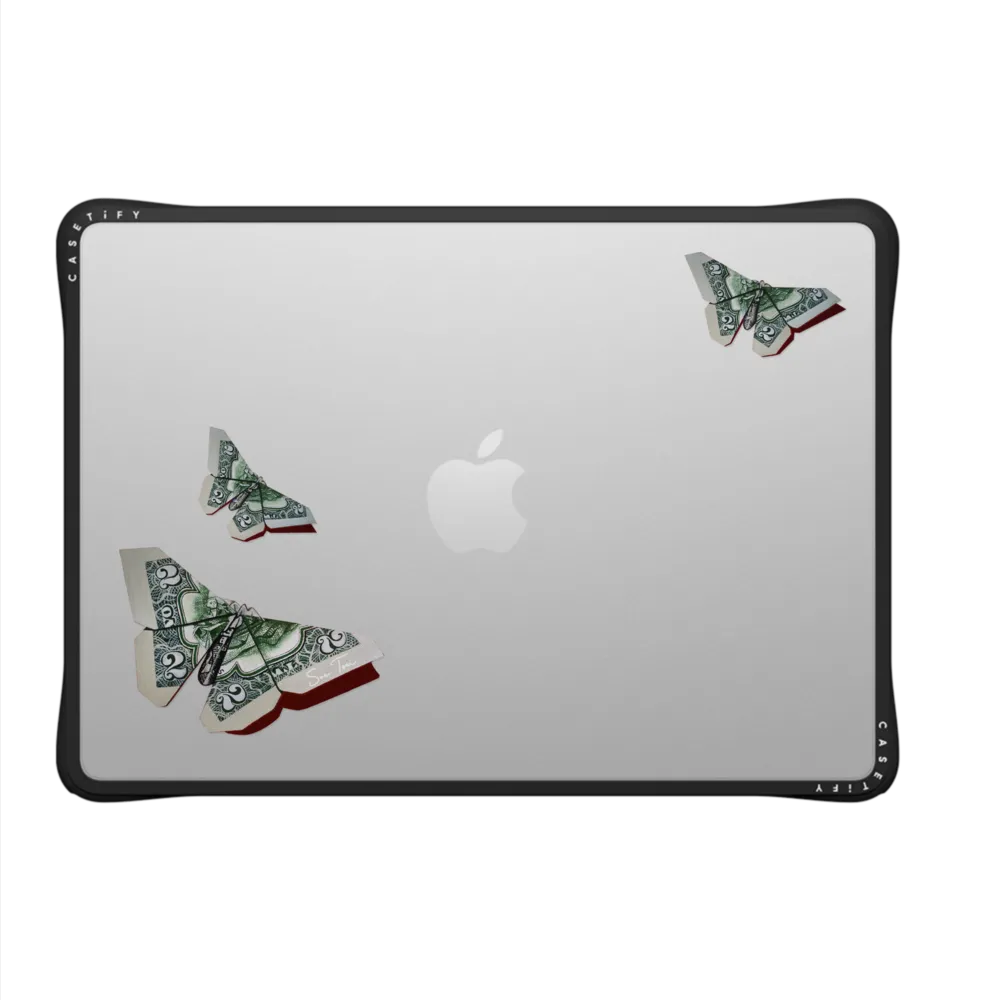 Impact MacBook Air 13-inch (M2 - M4) Case - MONEYFLY MACBOOK CASE BY SUE TSAI