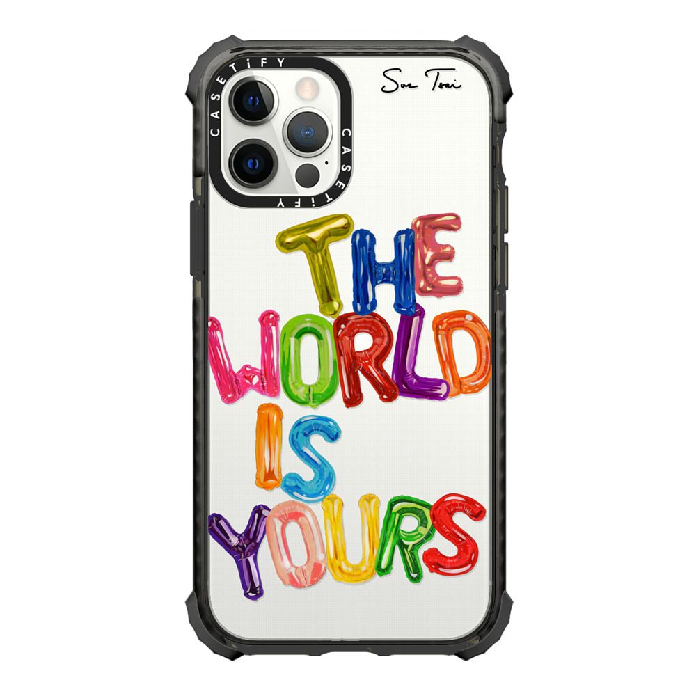 Casetify THE WORLD IS YOURS IPHONE CASE BY SUE TSAI
