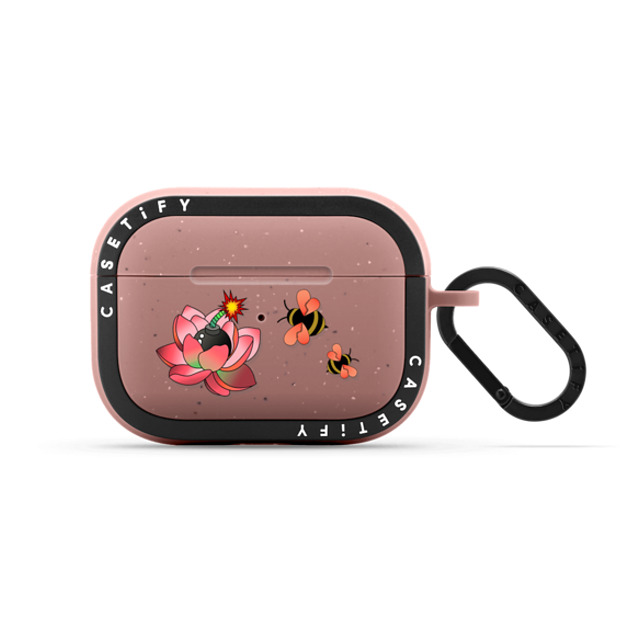 Sue Tsai x CASETiFY AirPods Pro Floral,Pop Art Matte Dusty Rose バウンス ケース FLOWER BOMB AIRPODS PRO CASE BY SUE TSAI Mother's Day Sue Tsai x CASETiFY AirPods Pro Floral,Pop Art Matte Dusty Rose バウンス ケース FLOWER BOMB AIRPODS PRO CASE BY SUE TSAI Mother's Day