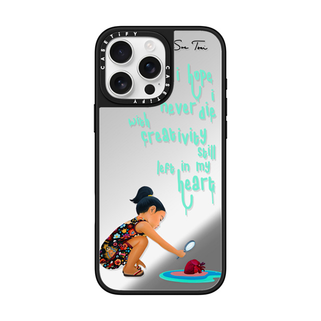 Sue Tsai x CASETiFY iPhone 16 Pro Max ケース Quote,Portraiture Silver on Black ミラーケース MagSafe対応 ARTIST FEARS IPHONE CASE BY SUE TSAI Father's Day Sue Tsai x CASETiFY iPhone 16 Pro Max ケース Quote,Portraiture Silver on Black ミラーケース MagSafe対応 ARTIST FEARS IPHONE CASE BY SUE TSAI Father's Day